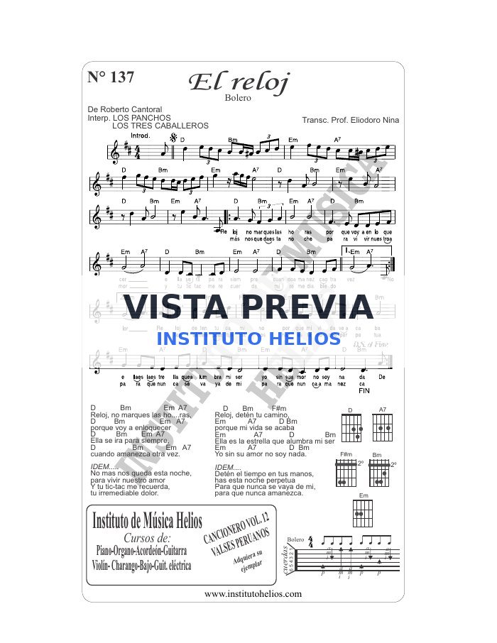 Vista previa de El reloj